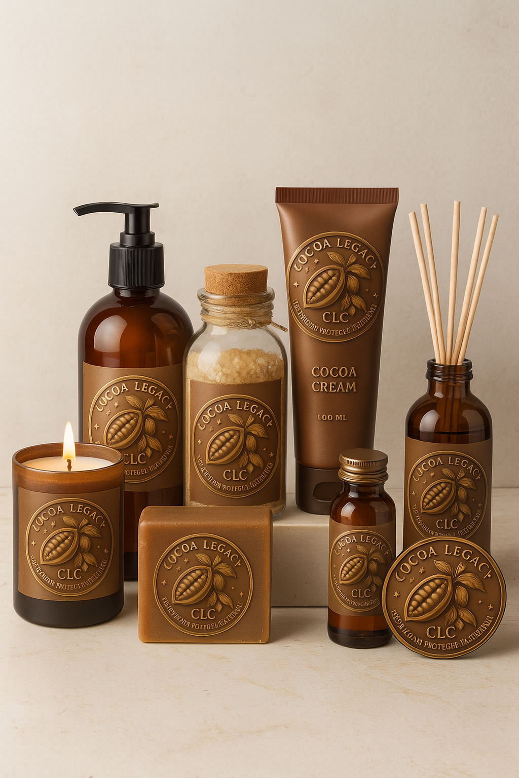 Kit Produtos Artesanais Cocoa Legacy